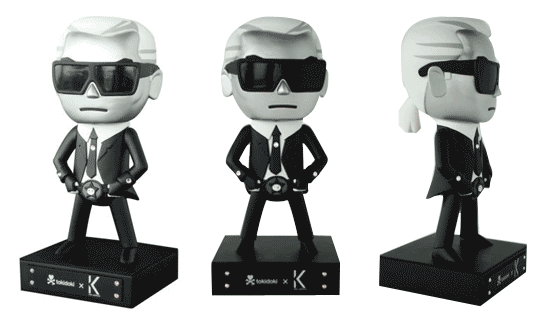 Karl Lagerfeld: Großmeister des Markenkults ab jetzt als Minifigur für zuhause (Copyright: tokidoki)