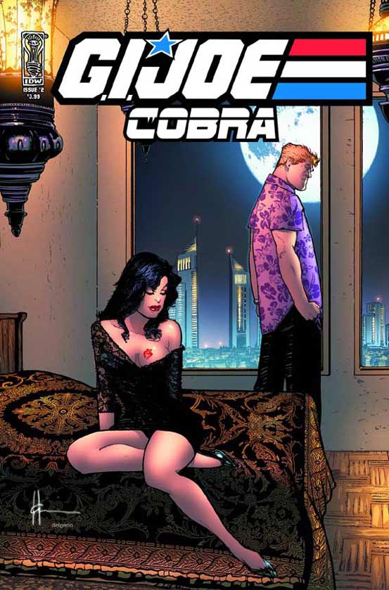 Ein Cover der Serie "GI-Joe Cobra" von Altmeister Howard Chaykin.