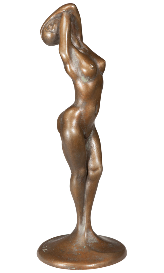 Colani nennt die Skulptur "Meine schöne Kopflose".