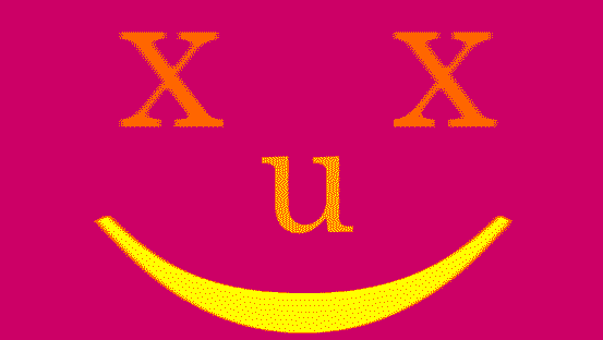 Buchstabensalat zwischen X, U und V. Wohl bekomms.