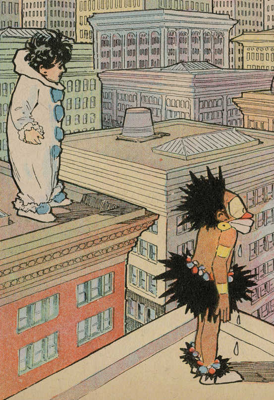 Die Illustrations-Vorlage zum Plakat der Dortmund Winsor-McCay-Ausstellung.