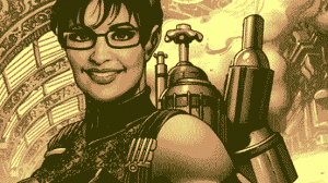 Steampunk-Comic: Sarah Palin, die gusseiserne Lady